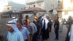 بالصور - اللد: عقد راية الصلح بين عائلتي الطوري "الملاحي" وعائلة الزبارقة 